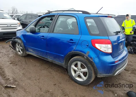 2007 Suzuki Sx4 Convenience/Rally from USA, damaged, VIN JS2YB413775109765